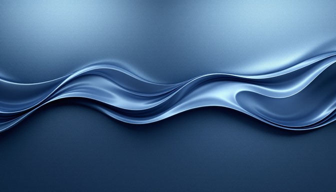 Abstract blue wave background